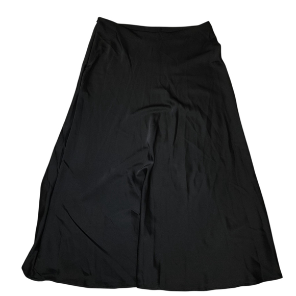 SHEIN Women's Black High Waisted Midi Skirt Size L - Picture 1 of 4